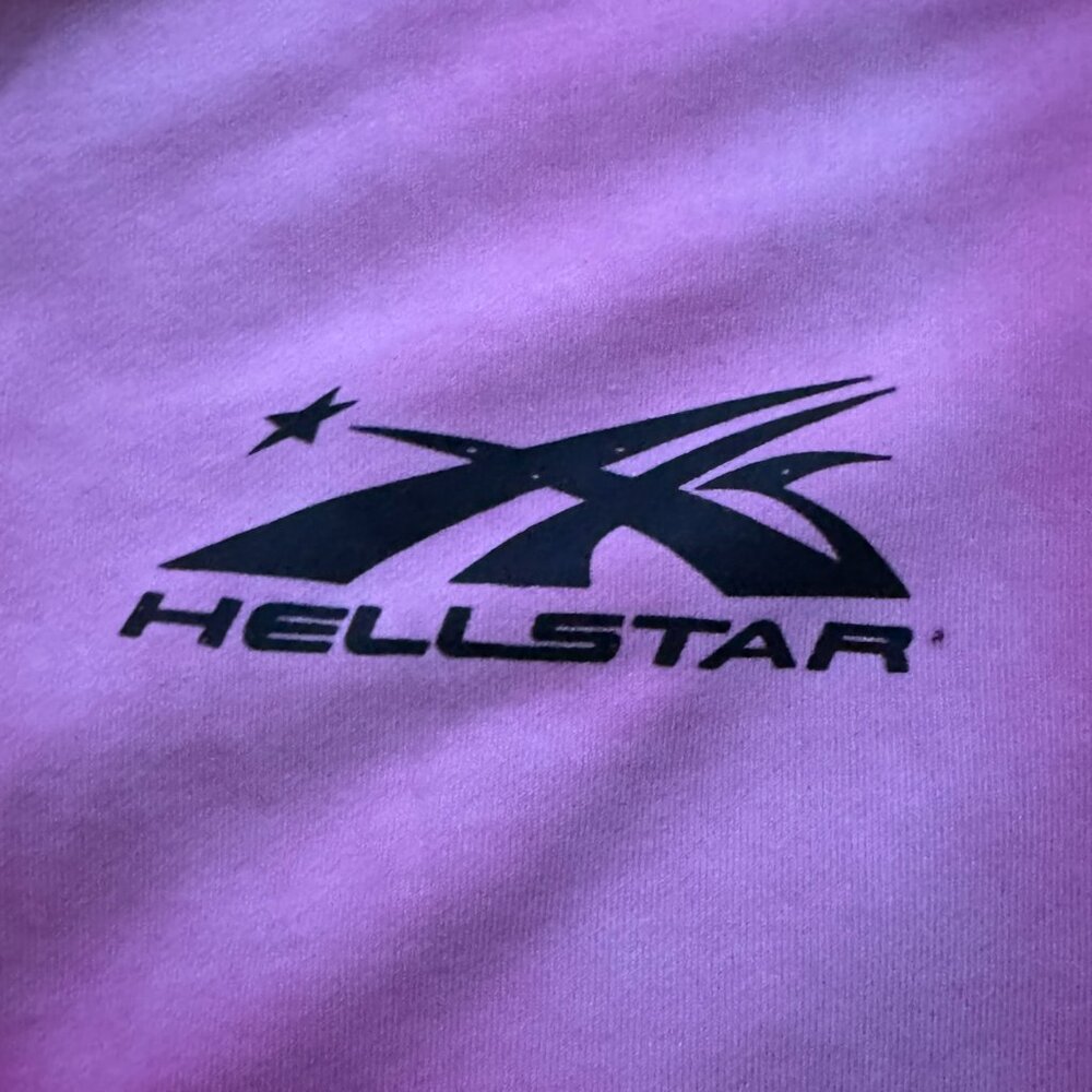 Brand New Pink Hellstar Zip-Up size L